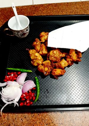 চিকেন পকোড়া (chicken pakoda recipe in bengali)) রেসিপির প্রধান ছবি