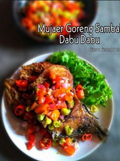 Foto resep #Ikan mujaer goreng sambal dabu dabu