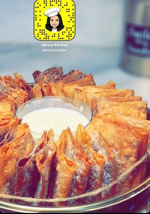 صورة لوصفة كرنشي سمبوسة