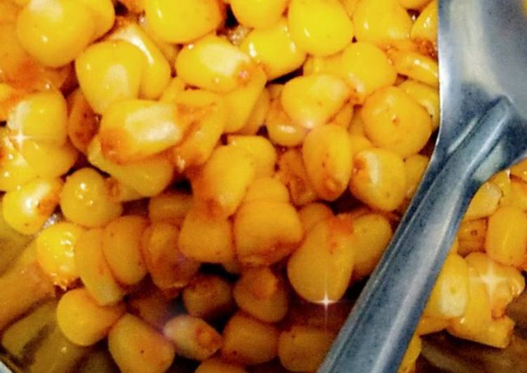 Recipe of Any-night-of-the-week Masala sweet corn