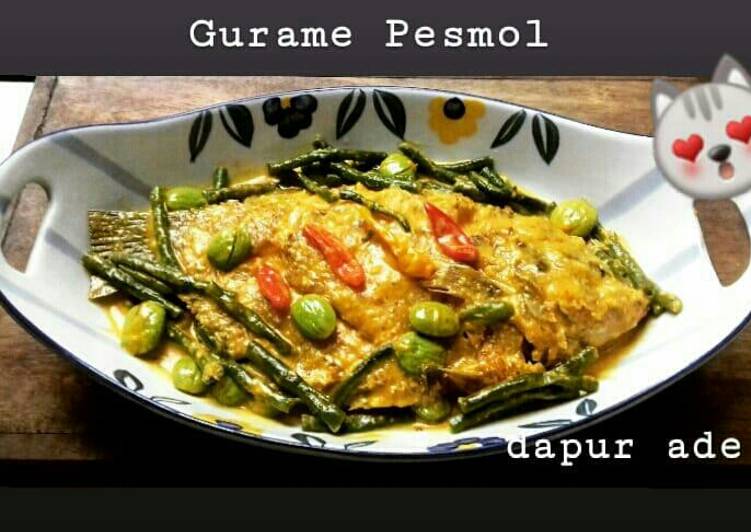 Gurame Pesmol Pete Kacang Panjang