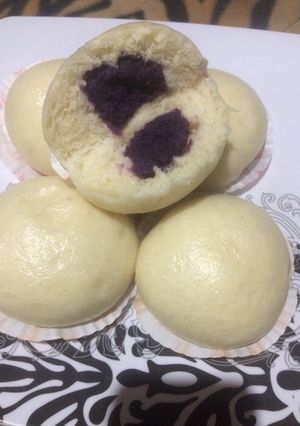 Foto resep Bak Pao isi Ubi Ungu
