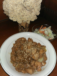 Foto resep Ayam teriyaki dan salad ala hokben