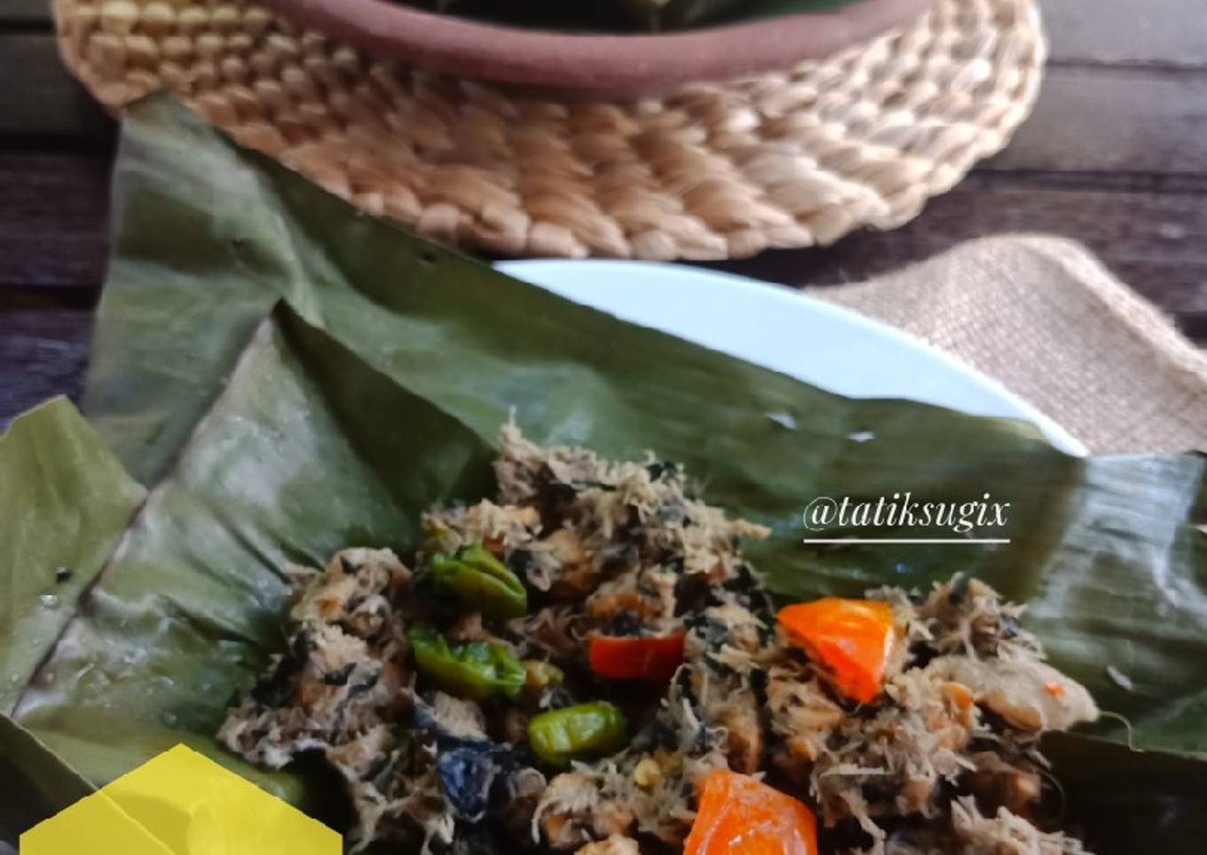 Botok Simbuk'an (sembukan) & Tempe