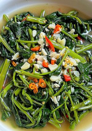 Foto resep Cah kangkung bawang putih✨