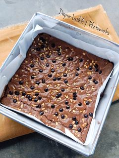 Foto resep Fudgy Shiny Crust Brownies