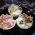 Canastitas de fiambre y zapallito