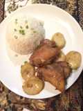 Pollo Horneado con Especias y Vino