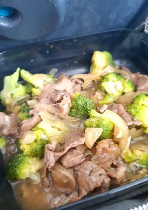 Foto resep Tumis brokoli daging kerbau
