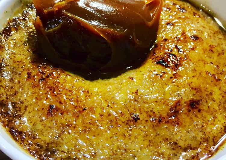 Creme brulee de chocolate