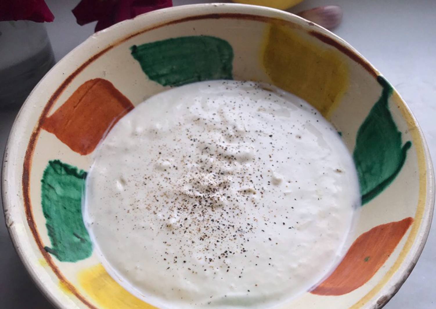 Salsa blanca para kebab Receta de tesa Cookpad