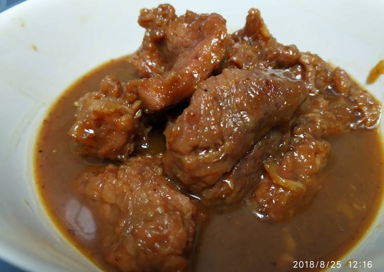 Resep Bistik daging sapi Anti Gagal