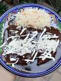 Enchiladas de mole ✨🍛