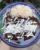 Enchiladas de mole ✨🍛
