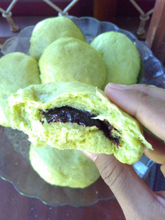 Foto resep Bakpao Pandan isi Cokelat