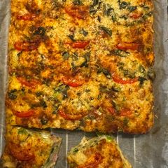A picture of Aussie Zucchini Slice.