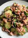Seasoned Kombu (Kelp), Cucumber & Tuna