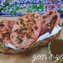 A picture of Sumac Butter Naans.