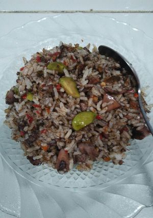 Foto resep Nasi gongso cumi pete