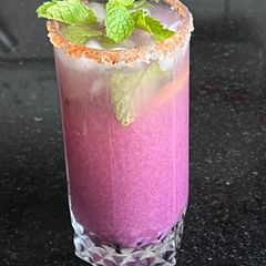 Khatta Meetha Spicy Jamun Cooler A picture of Khatta Meetha Spicy Jamun Cooler.