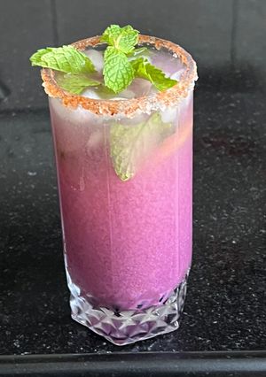 A picture of Khatta Meetha Spicy Jamun Cooler.