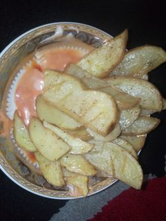 عکسی از دستور سیب زمینی رژیمی