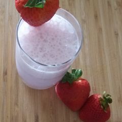 A picture of Strawberry Pina Colada.