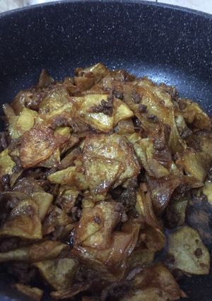 Foto resep Bacian a.k.a kentang goreng kecap tumis daging