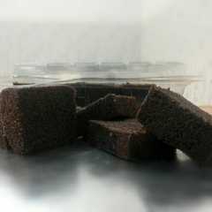 A picture of bolu kukus ketan hitam susu.