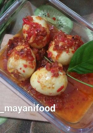 Foto resep Balado Telur cabe merah