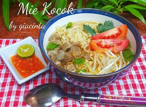 Foto resep Mie Kocok daging sapi dan Taoge