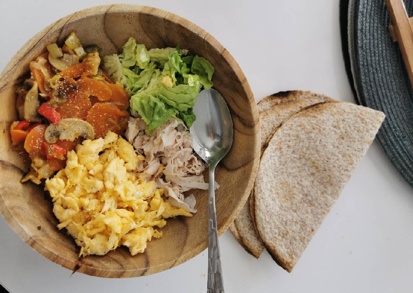 Fajitas sanas y deliciosas🌮