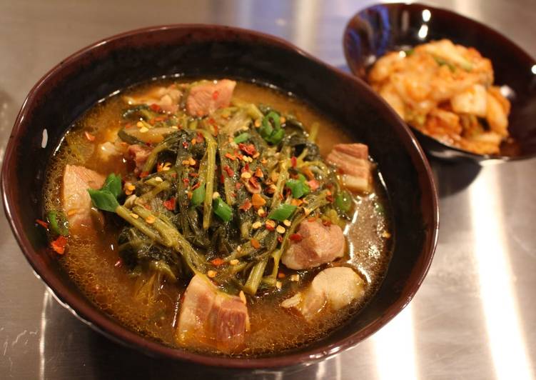 Recipe of Any-night-of-the-week Dwenjang Guk (Spicy, Hearty Korean Style Miso Soup)