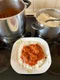 👩‍🍳Κοκκινιστό στην χύτρα με ρύζι🍚 & άρωμα δάσους🍄‍🟫🌲