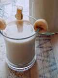 Banános-vaníliás tej shake
