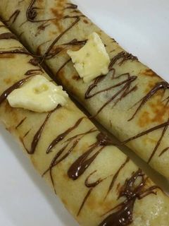 صورة لوصفة كريب النوتيلا