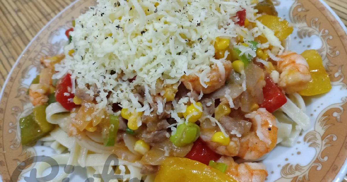 Resep Spaghetti Rumahan🍝 Oleh Mariarista Cookpad