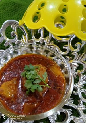 A picture of Masala petha sabji.