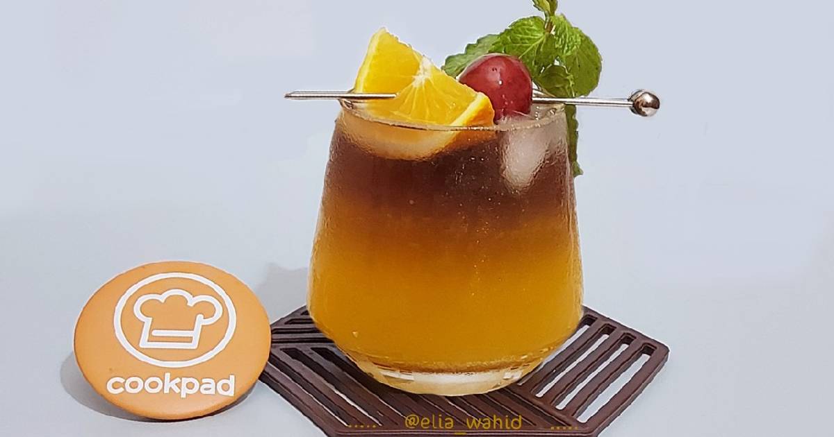 Resep Mocktail Lembayung Senja oleh Elia Wahid - Cookpad