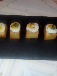 Una foto de Snack de Tortilla de Patata de Sergi Arola
