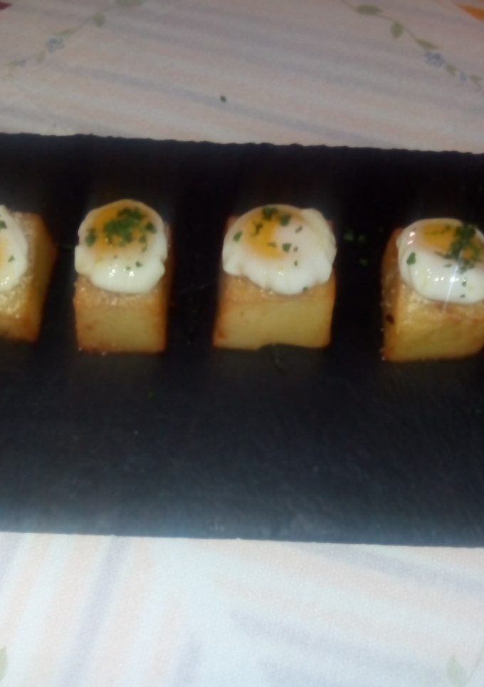 Una foto de Snack de Tortilla de Patata de  Sergi Arola