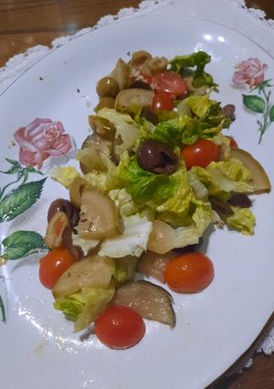 Una foto de Cogollo de lechuga en ensalada