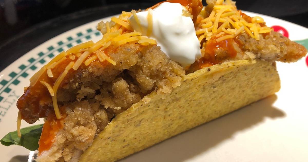Quick and Easy Spicy Chicken Strip Tacos Recipe by Crock Pot Girl 🤡 Cookpad