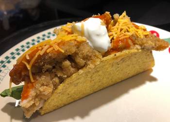 Unique Recipe Quick and Easy Spicy Chicken Strip Tacos Delicious and Healthy