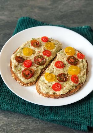 O poză a rețetei Salată de vinete light.