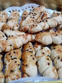 O poză a rețetei Fursecuri răsucite sărate.