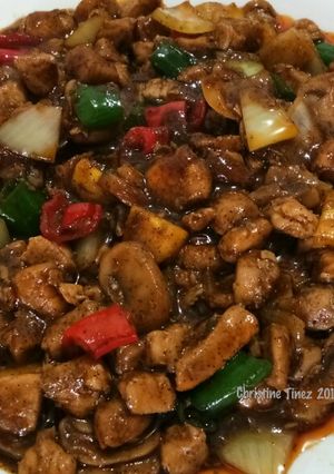 Foto resep Ayam Lada Hitam