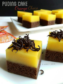 Foto resep 48 - Puding Cake Orange Choco