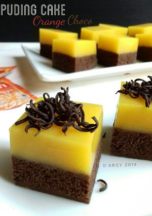 Foto resep 48 - Puding Cake Orange Choco