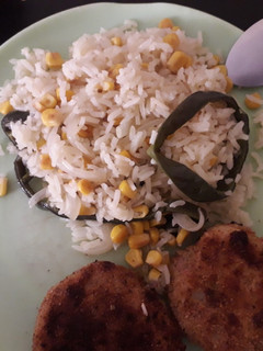 Una foto de Arroz con poblano